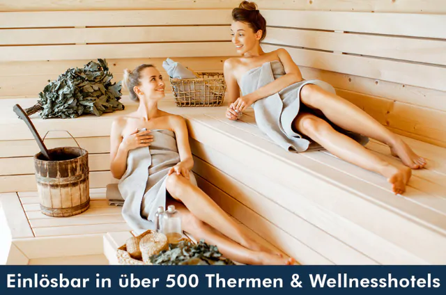Schenke deinen Mitarbeitern, Kunden und Geschäftspartnern eine entspannende Auszeit - mit dem flexiblen Wellnessgutschein